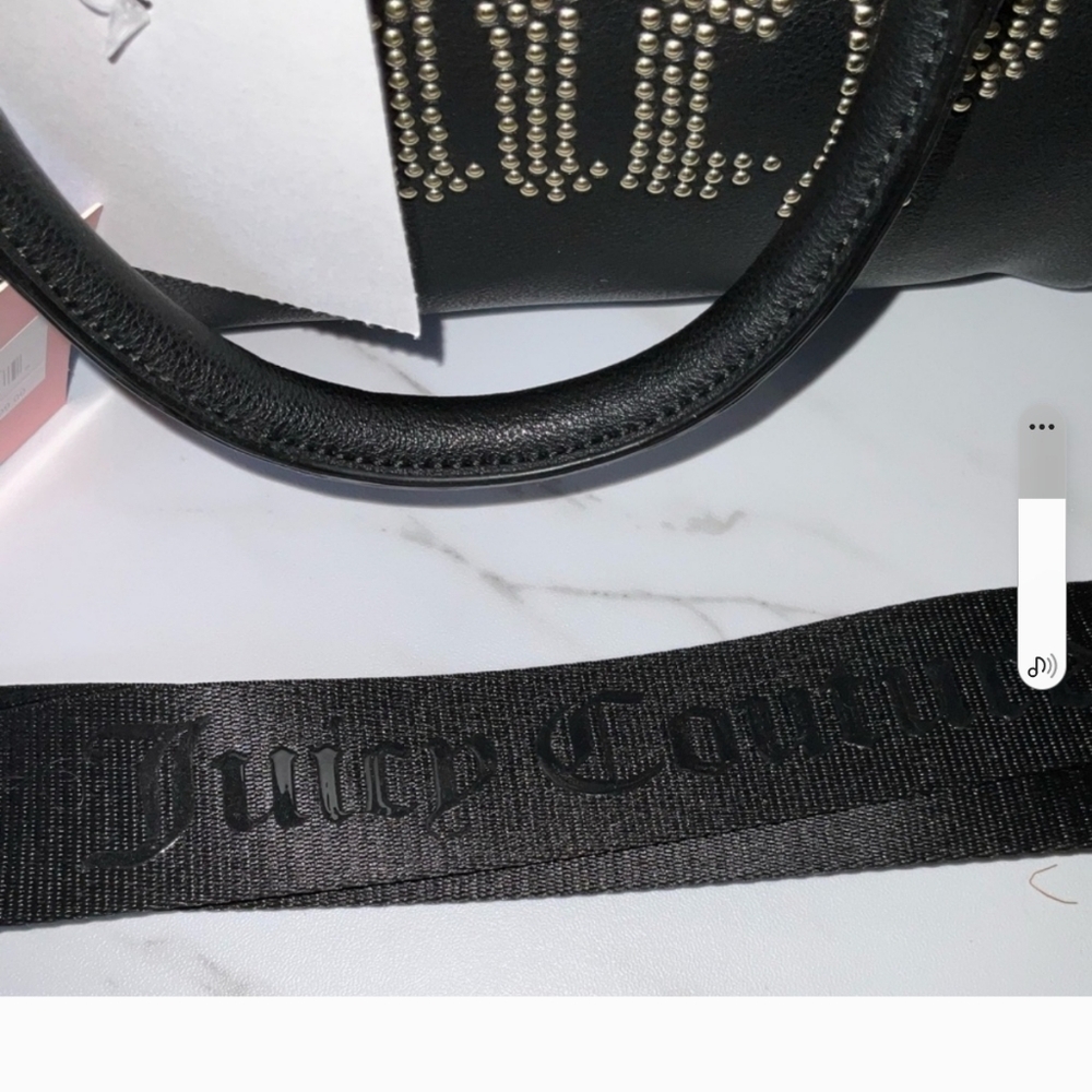 ❤️🧡Juicy Couture Black Satchel Handbag - NWT💓❣️ - Picture 8 of 8
